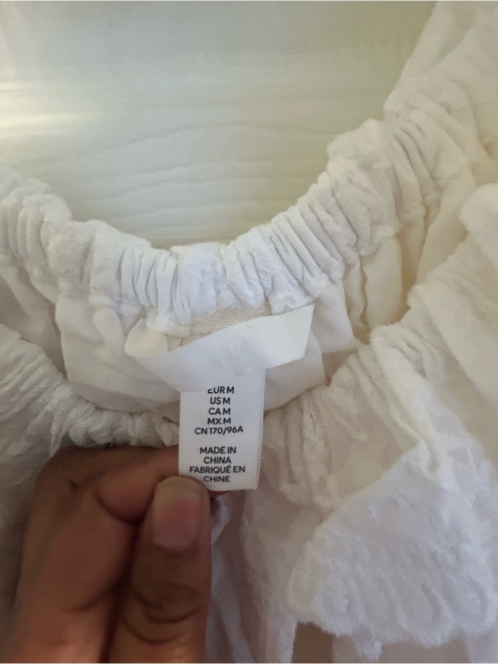 H&M White Ruffle Maxi Dress - Picture 2 of 3